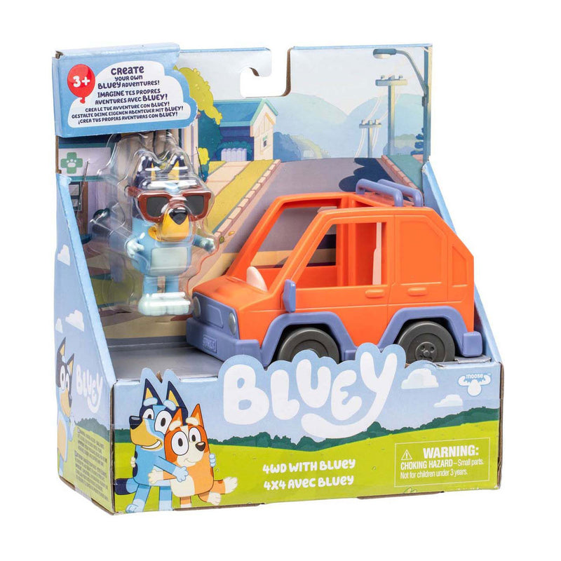 Afbeelding laden in galerijviewer, Moose toys bluey basic vehicle 4wd bluey