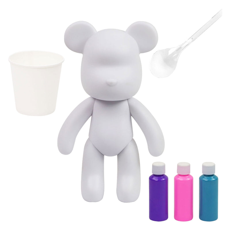 Afbeelding laden in galerijviewer, Gear2play pour palz large paint bear 'berry blast' - gietverfset (paars, roze, blauw)