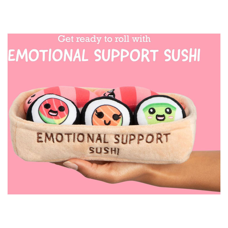 Afbeelding laden in galerijviewer, Just play emotional support sushi knuffels - kawaii pluche set