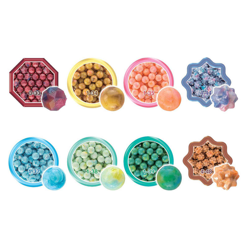 Afbeelding laden in galerijviewer, Aquabeads navulling multikleuren parel mix- meerdere kleuren in 1 parel - watercolourbeads- 800 parels