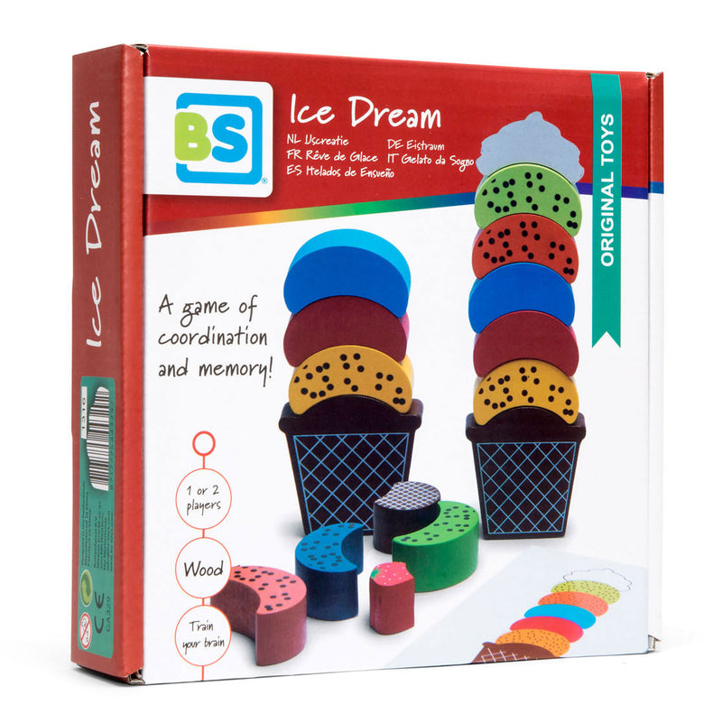 Afbeelding laden in galerijviewer, Bs toys ijs creaties hout - balans en stapelspel