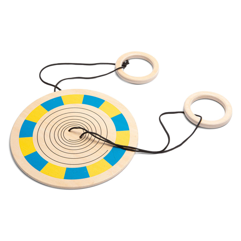 Afbeelding laden in galerijviewer, Bs toys kleurenspinner hout trekspel