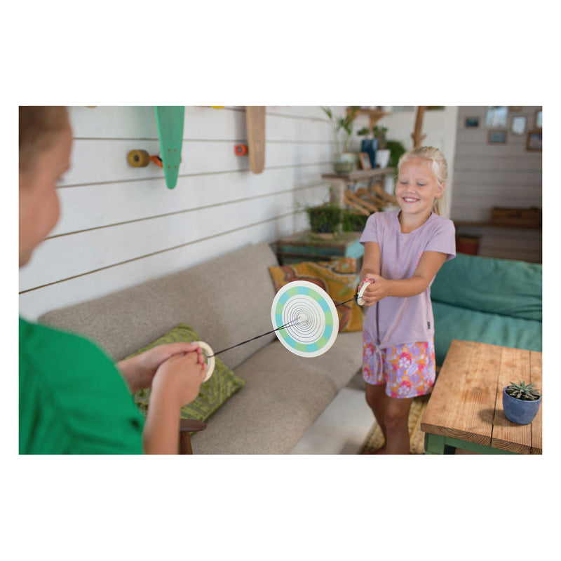 Afbeelding laden in galerijviewer, Bs toys kleurenspinner hout trekspel