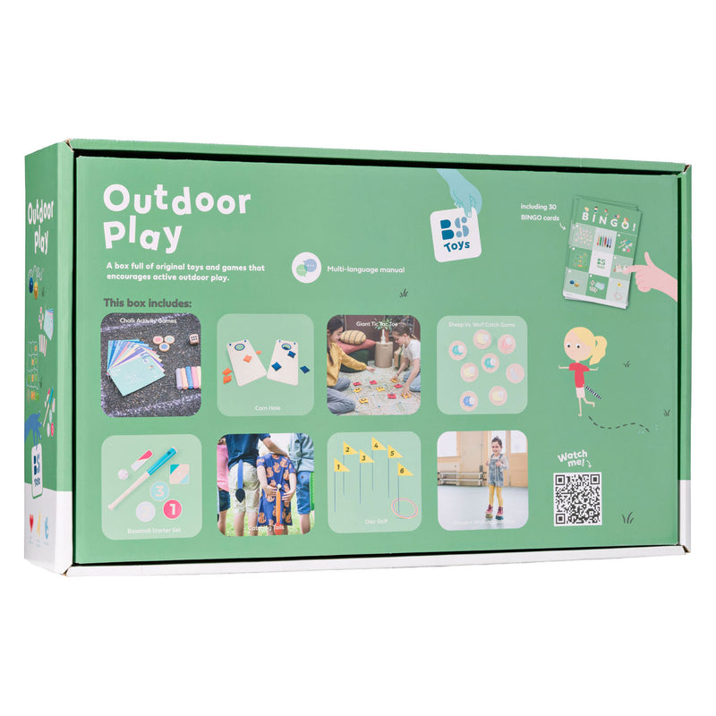 Afbeelding laden in galerijviewer, Bs toys bs toys outdoor play spelbundel – 8 actieve buiten- en binnen spellen voor kinderen