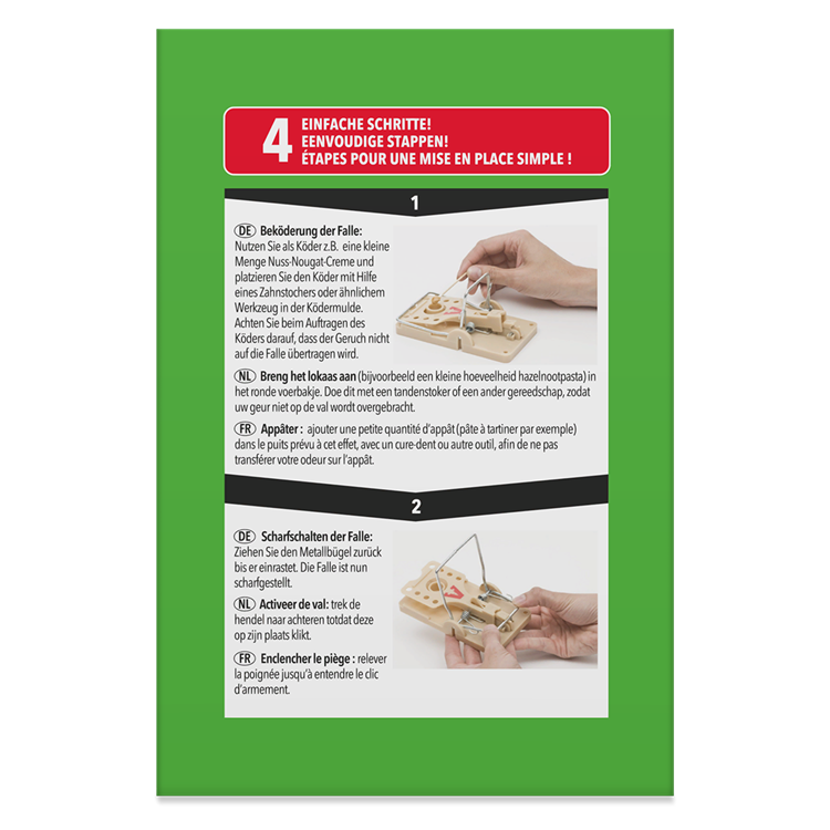 Afbeelding laden in galerijviewer, Protect home producten rattenval plastic 2 stuks