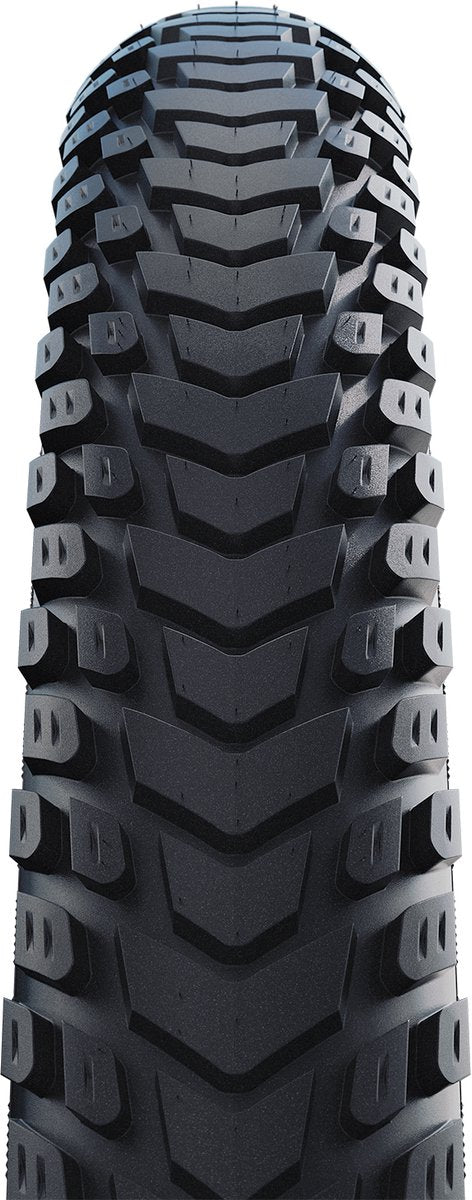 Afbeelding laden in galerijviewer, Schwalbe marathon mondial - wired - addix - dd - raceguard - 27.5x2.40 - black + reflex