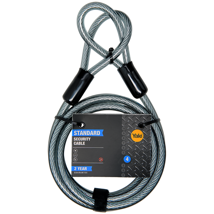 Afbeelding laden in galerijviewer, Yale 1060548 - stalen kabel 220cm | 3 stuks