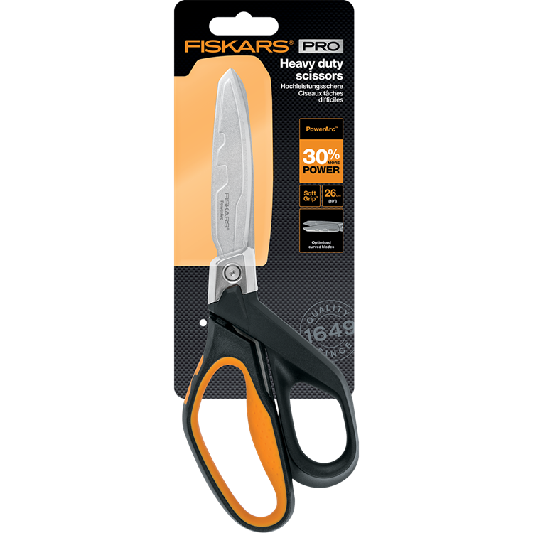 Afbeelding laden in galerijviewer, Fiskars powerarc heavy duty schaar 26 cm