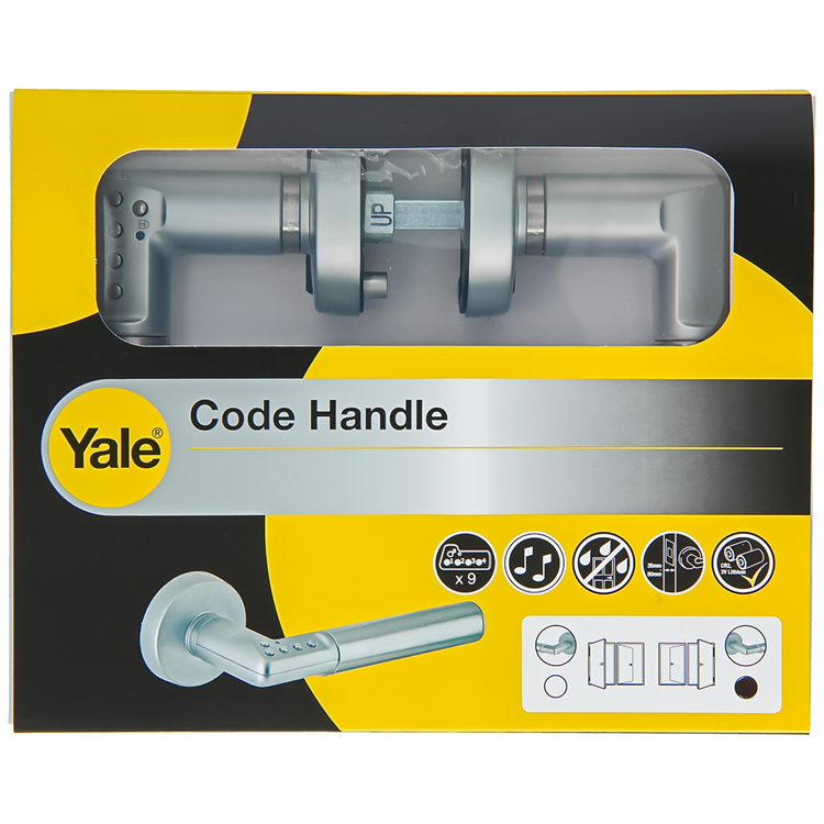 Afbeelding laden in galerijviewer, Yale 1060555 - code handle deur rechts | 2 stuks