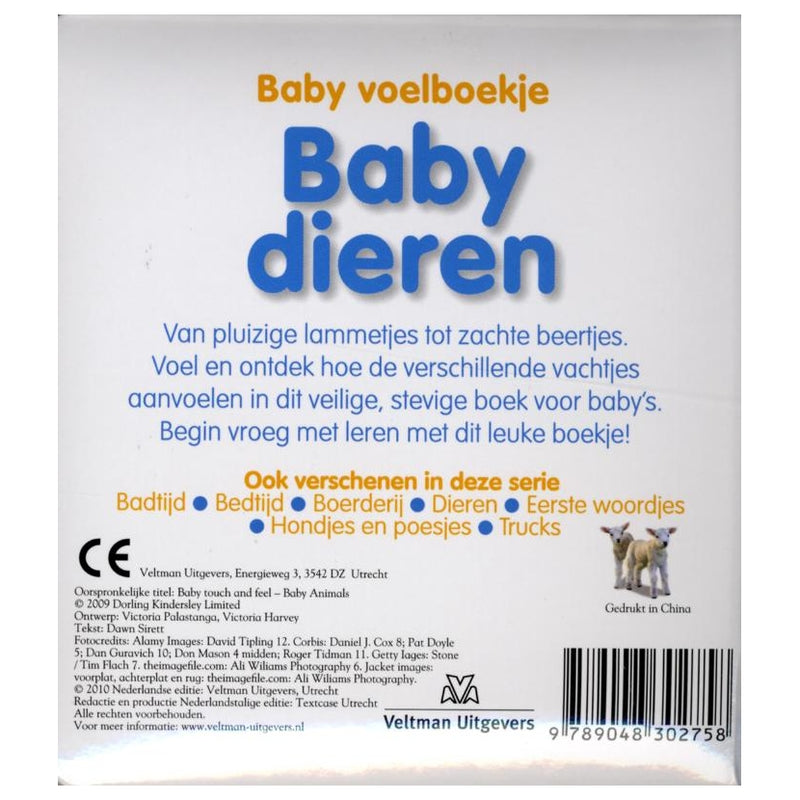 Afbeelding laden in galerijviewer, Centraal boekhuis baby's voelboekje babydieren