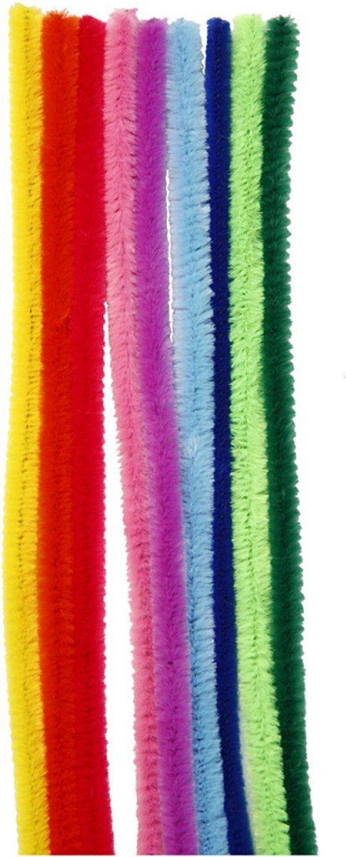 Afbeelding laden in galerijviewer, Creativ company chenille draad kleur 30cm, 25st.