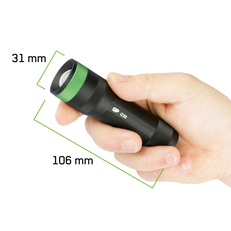Afbeelding laden in galerijviewer, Gp zaklamp 3x aaa 300 lumen