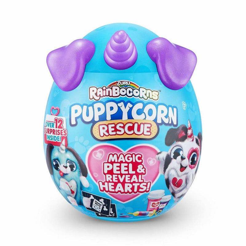 Afbeelding laden in galerijviewer, Zuru zuru rainbocorns puppycorn rescue knuffel pup