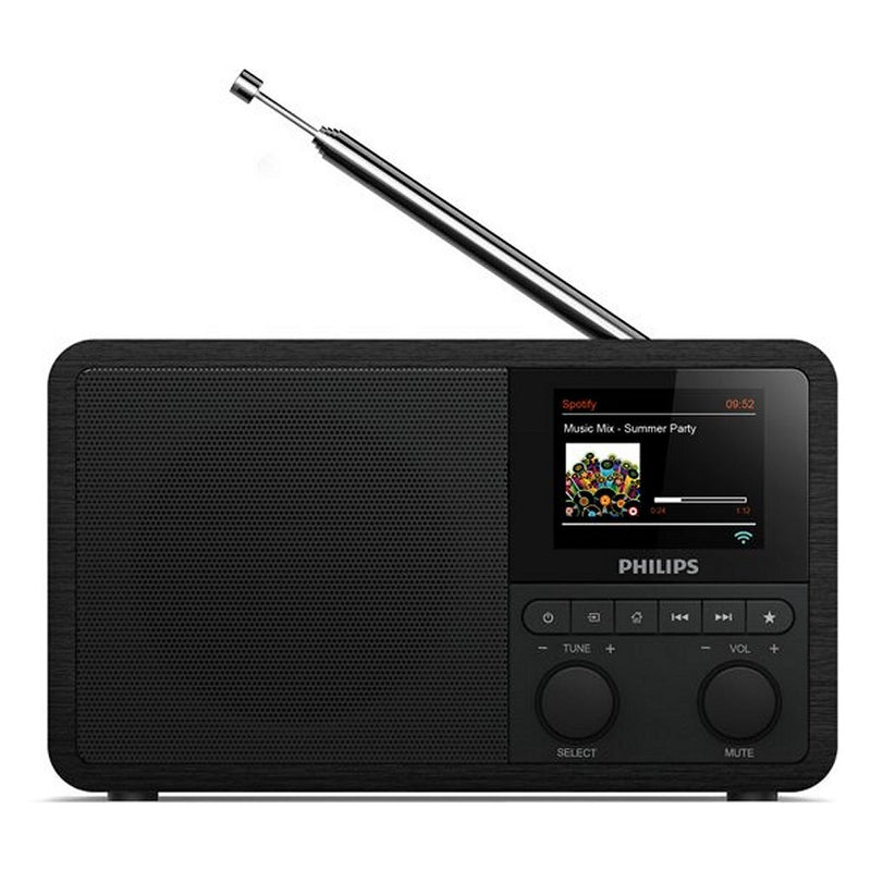 Afbeelding laden in galerijviewer, Philips tapr802 12 dab+ internetradio zwart