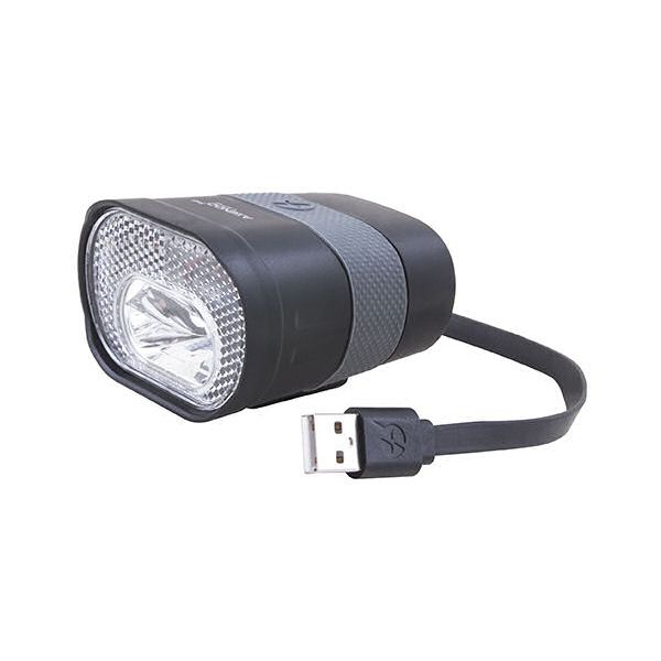 Afbeelding laden in galerijviewer, koplamp Axendo 40 Lux USB-oplaadbaar 65 mm zwart