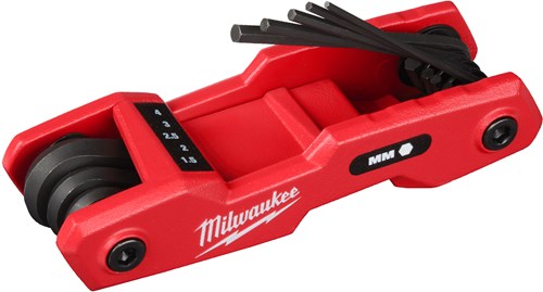 Afbeelding laden in galerijviewer, Milwaukee accessoires inbussleutel set vouwbaar (8-delig) - 4932480978