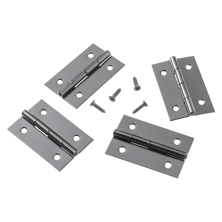 Afbeelding laden in galerijviewer, Mack 1071163 - 4 smalle scharnieren zwart h 51 x b 32 mm | 5 stuks