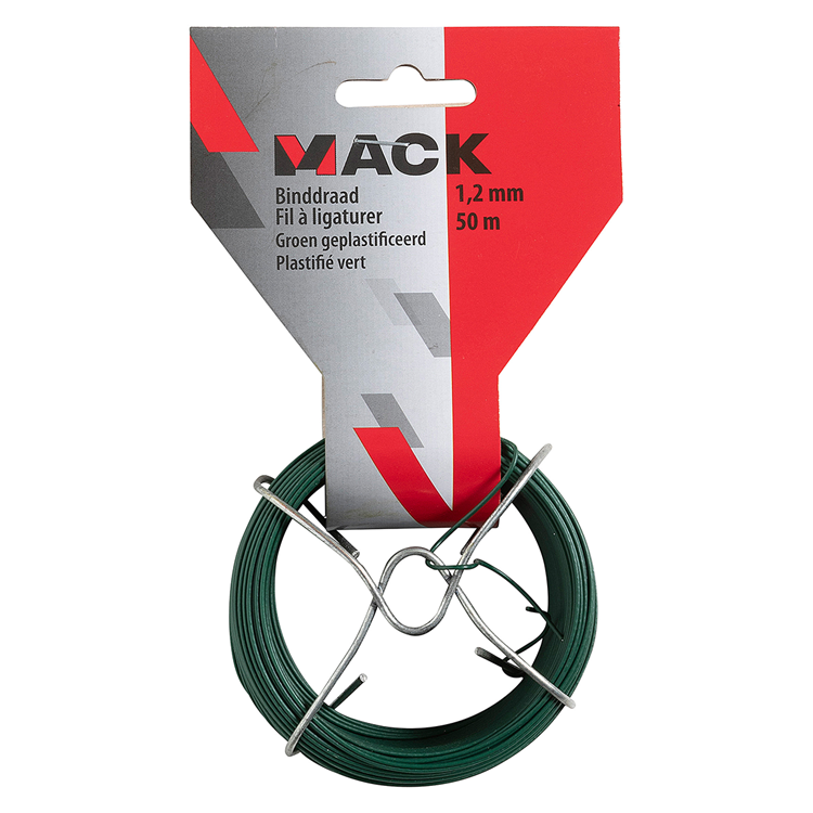 Afbeelding laden in galerijviewer, Mack 1072130 - binddraad groen geplast. 1,2mm 50m type 2 7 | 5 stuks