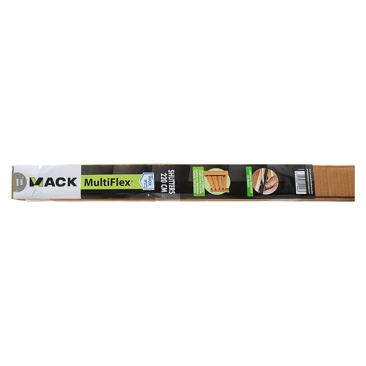 Afbeelding laden in galerijviewer, Mack 1074594 - multiflex shutters 220 cm rvs | 2 stuks