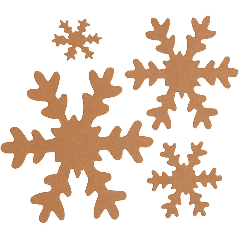 Afbeelding laden in galerijviewer, Https: www.cchobby.nl sneeuwvlok-d-3-5-8-10-cm-350-gr-beige-16-stuk-1-doos