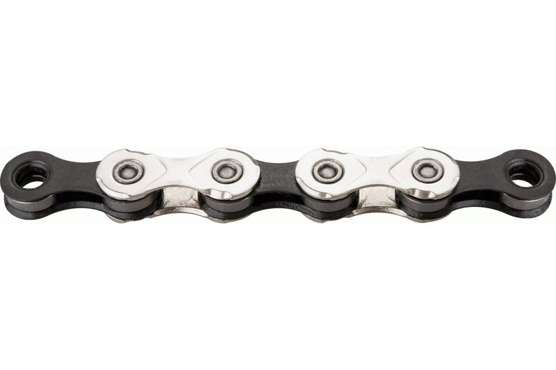 Afbeelding laden in galerijviewer, KMC Fietsketting X11 Silver Zwart 118 schakels