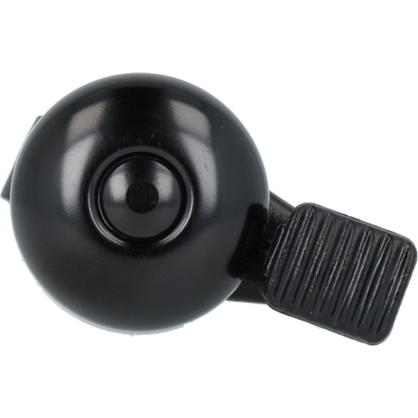 Afbeelding laden in galerijviewer, Simson fietsbel mini 32mm vaste kunststof bevestiging zwart
