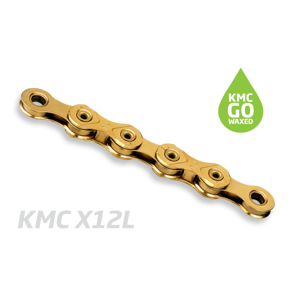 Afbeelding laden in galerijviewer, Kmc x12l tin gold chain 12 compartments 126gl wax