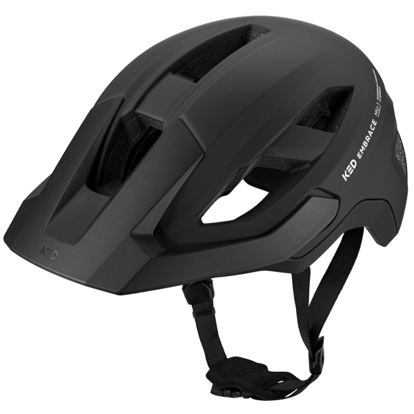 Afbeelding laden in galerijviewer, Ked fietshelm embrace m (54-58cm) - mat zwart