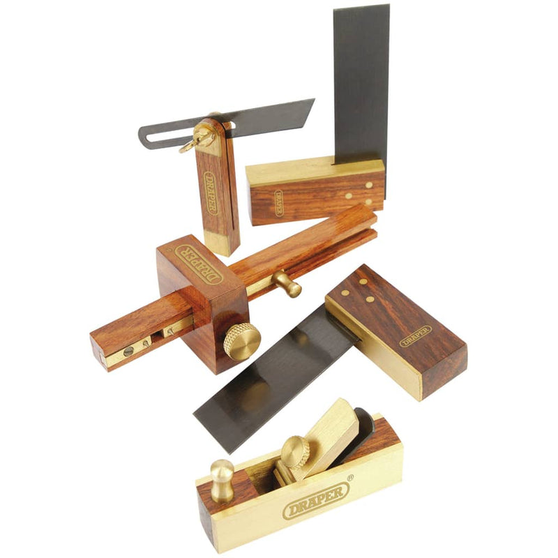 Afbeelding laden in galerijviewer, Draper Tools Draper Tools 5-delige Mini-Houtbewerkingsset