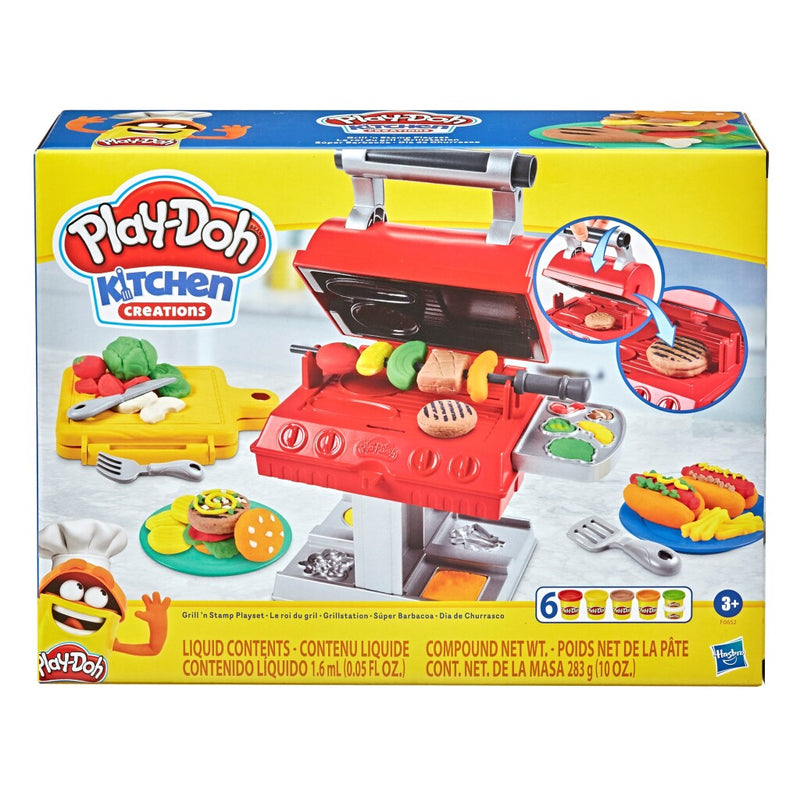 Afbeelding laden in galerijviewer, Play-doh kitchen creations super grill barbecue