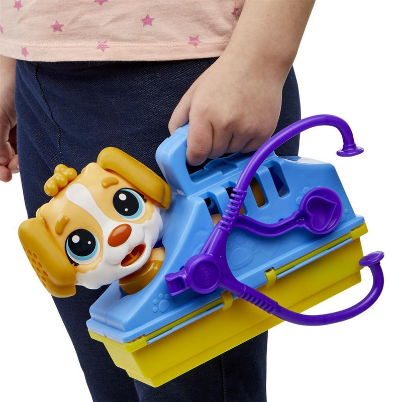 Afbeelding laden in galerijviewer, Play-doh dierenarts speelset - boetseerklei - inclusief 5 potjes - knutselen voor kinderen