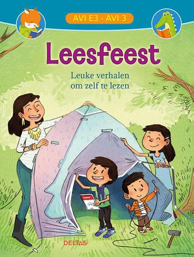 Afbeelding laden in galerijviewer, Deltas leesfeest leuke verhalen (avi-e3 avi-3)