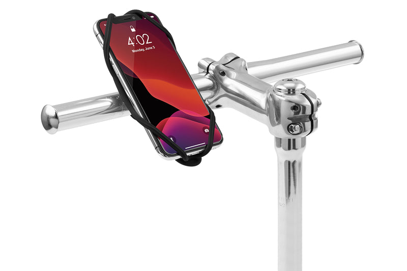 Afbeelding laden in galerijviewer, Bone collection Universele telefoonhouder Bike Tie 4 Black