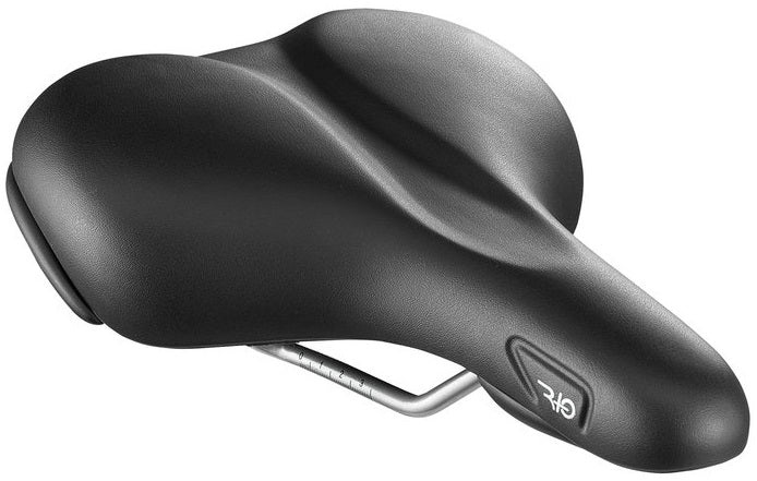 Afbeelding laden in galerijviewer, Fietszadel Selle Royal Rio Plus Women - zwart