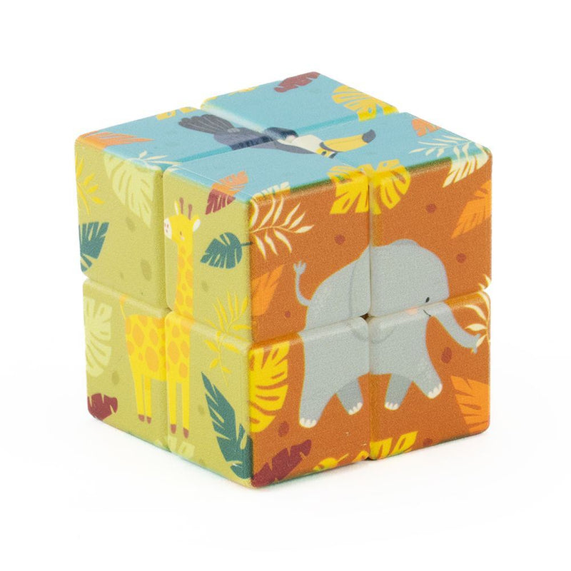 Afbeelding laden in galerijviewer, Magic cube dierentuin. 12 stuks. 3+
