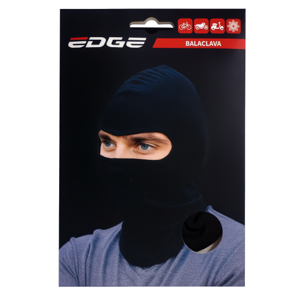 Afbeelding laden in galerijviewer, Edge balaclava - polyester - zwart