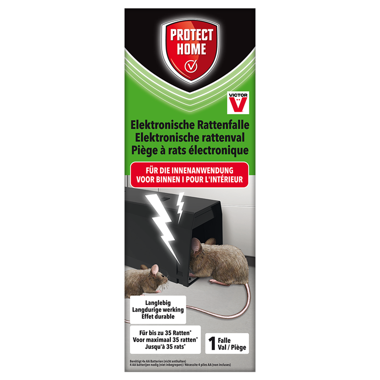 Afbeelding laden in galerijviewer, Pro-tect 1076862 - val ratten electronic 1st protect home | 1 stuks