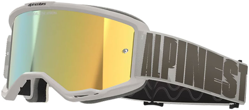 Afbeelding laden in galerijviewer, Alpinestars vision 5 hollow (mirror gold) - mtb goggle