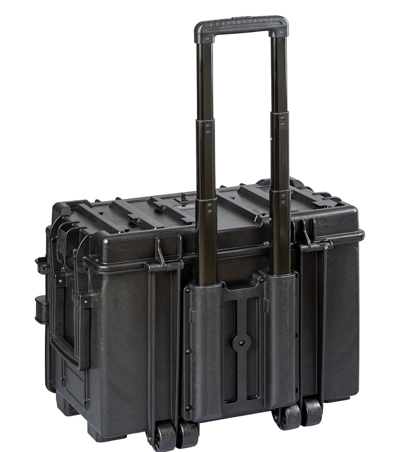 Afbeelding laden in galerijviewer, Explorer Cases 5140 Trolley Zwart met Plukschuim Lades