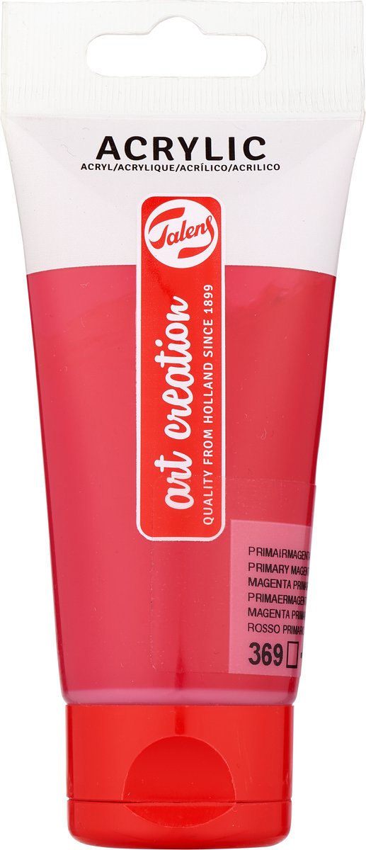 Afbeelding laden in galerijviewer, Talens art creation acrylverf tube 75 ml primairmagenta (369)