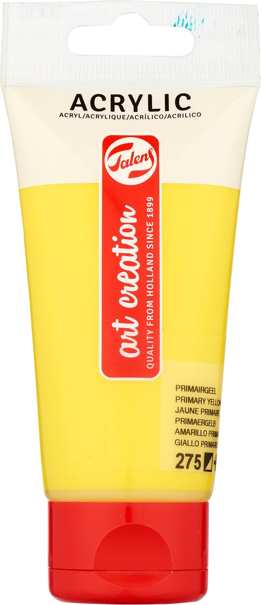 Afbeelding laden in galerijviewer, Talens art creation acrylverf tube van 75 ml, primairgeel 3 (275)