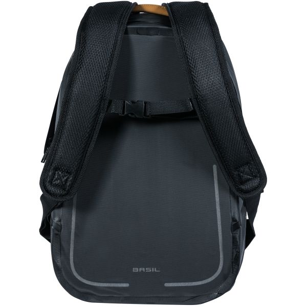 Afbeelding laden in galerijviewer, Basil Urban Dry Backpack - Rugzak Fietstas - Unisex - Zwart