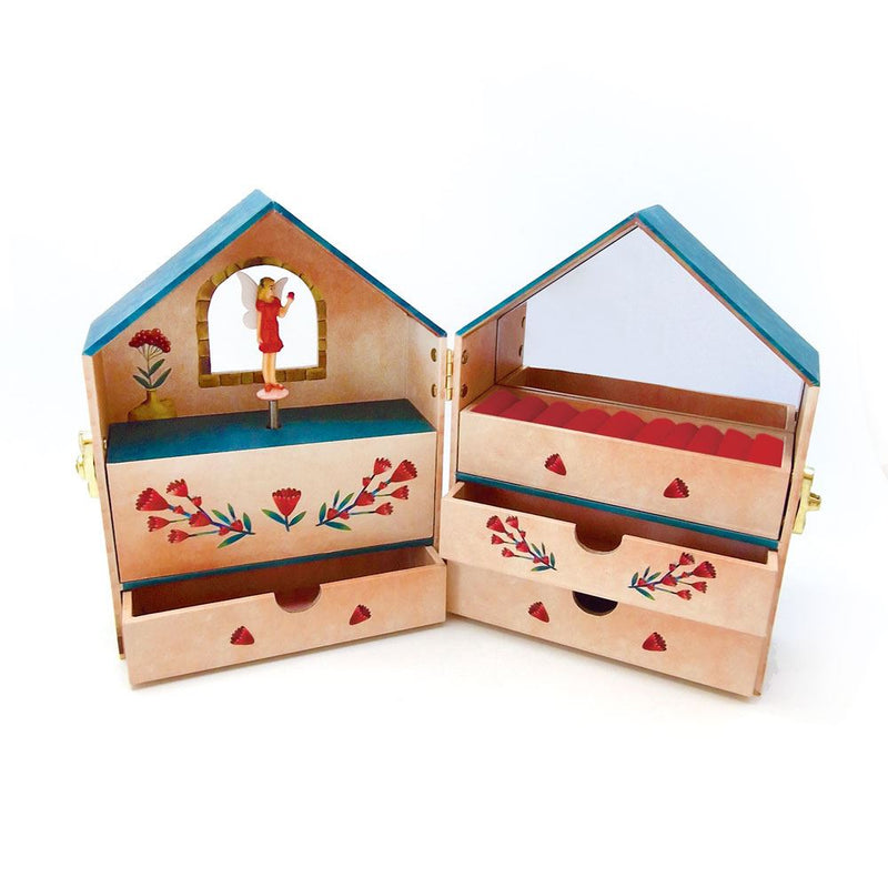 Afbeelding laden in galerijviewer, Juwelendoos met muziek fairy house. 4+