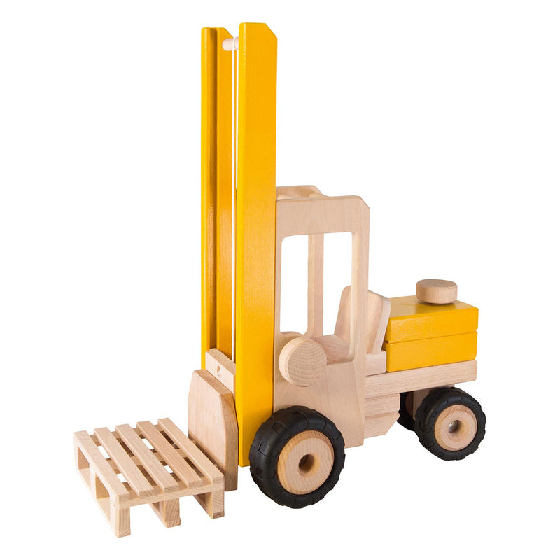 Afbeelding laden in galerijviewer, Goki houten heftruck