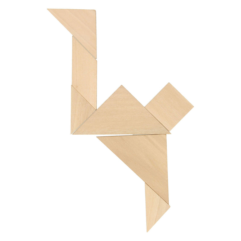 Afbeelding laden in galerijviewer, Goki Houten Tangram Puzzel