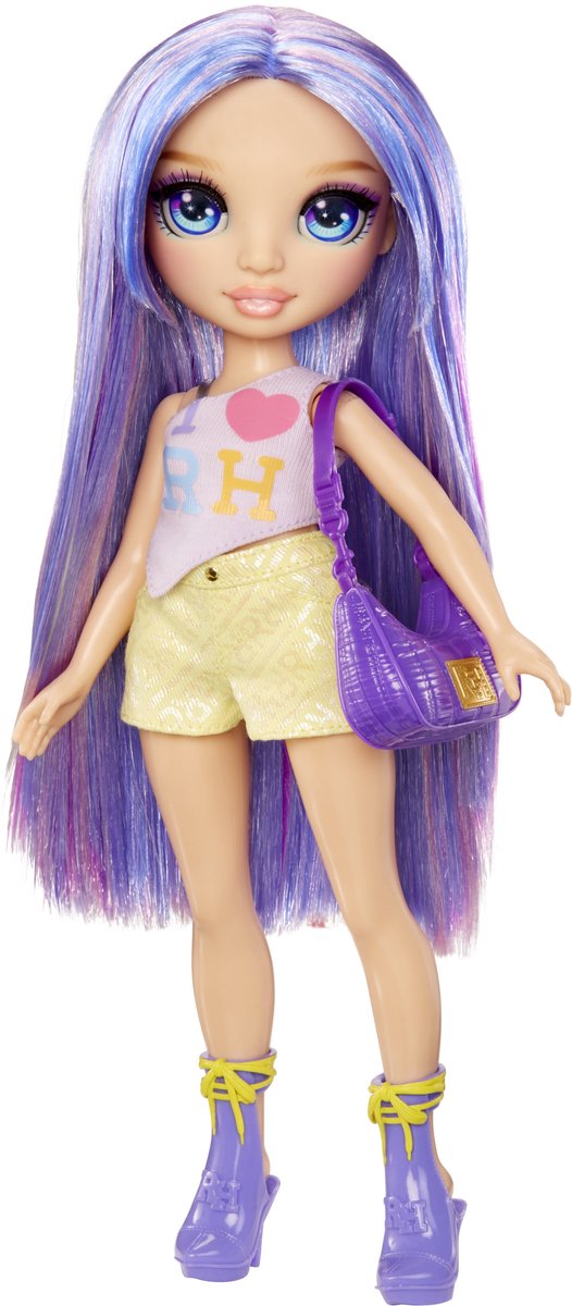 Afbeelding laden in galerijviewer, Rainbow high my fashion style panenka - violet - uni
