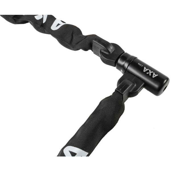 Afbeelding laden in galerijviewer, Axa slot ketting linq 9.5 mm x 180 zwart safety index 14 art 2**