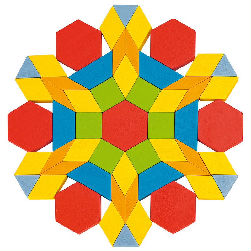 Afbeelding laden in galerijviewer, Goki Houten Puzzel Geo, 250dlg.