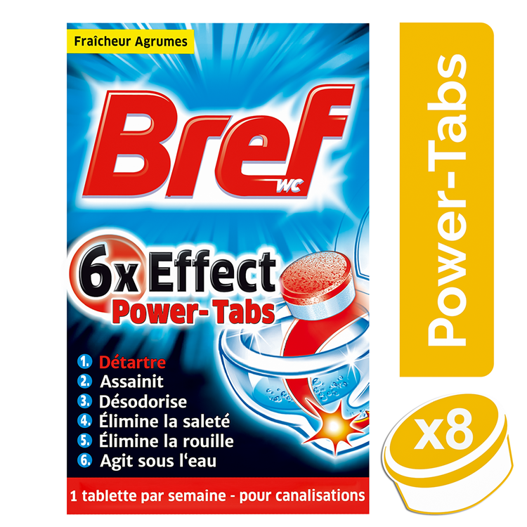 Afbeelding laden in galerijviewer, Bref 1002900 - wc tabs 8st. | 8 stuks
