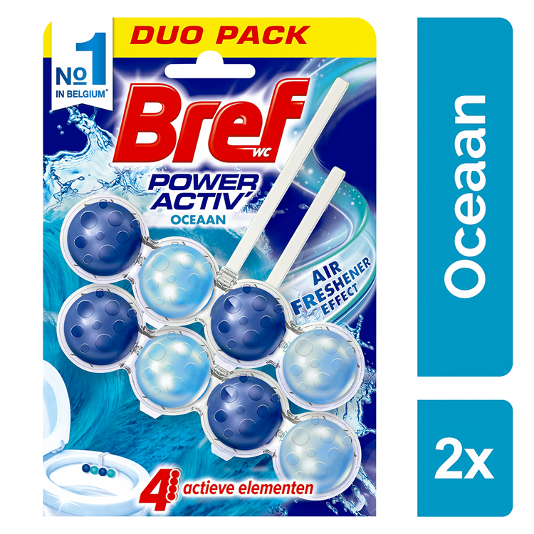 Afbeelding laden in galerijviewer, Bref 1005729 - wc power activ ocean 2x51gr | 10 stuks
